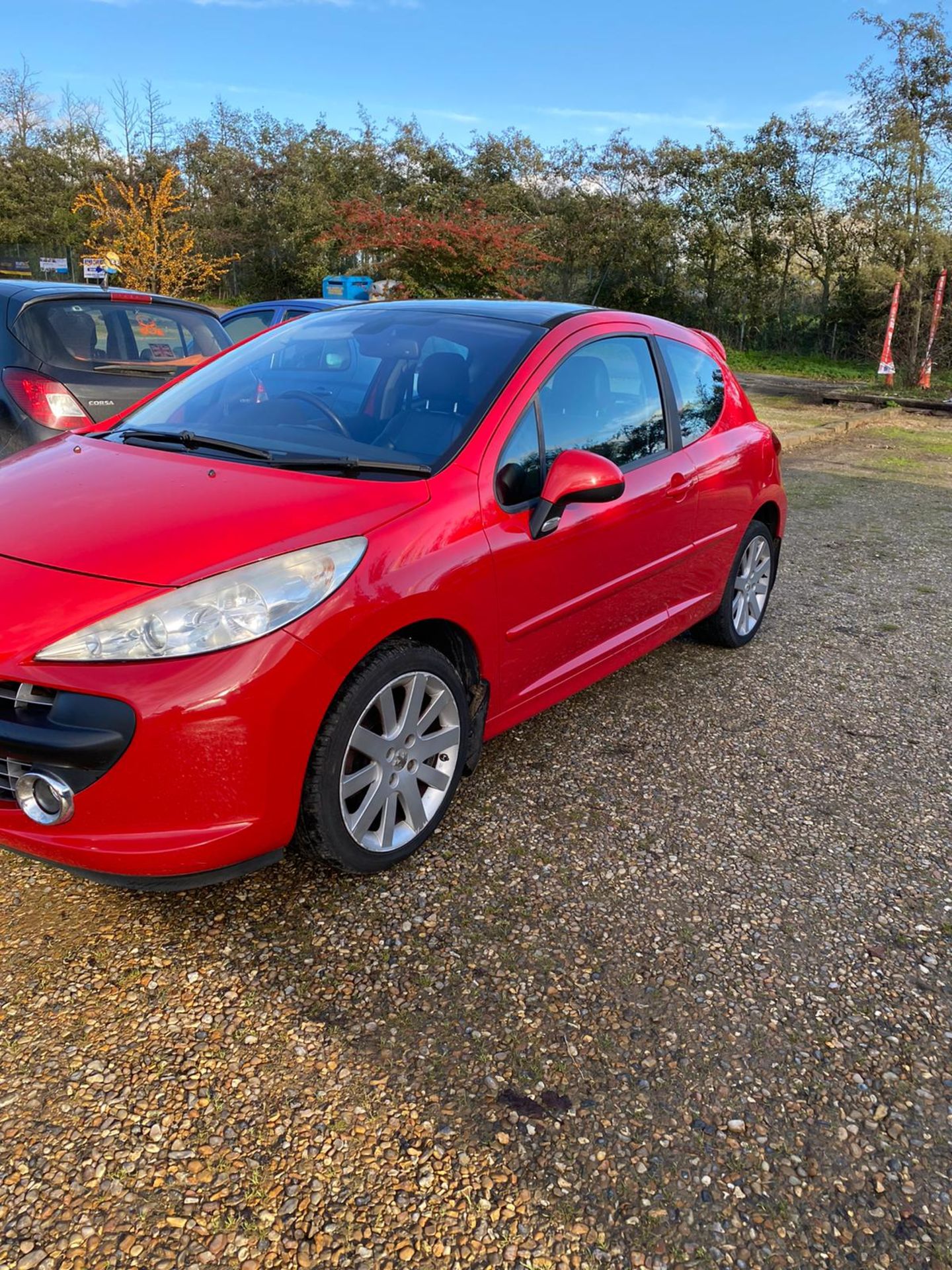 2007 PEUGEOT 207 GT 1.6 PETROL RED 3 DOOR HATCHBACK, SHOWING 5 FORMER KEEPERS *NO VAT* - Image 3 of 14