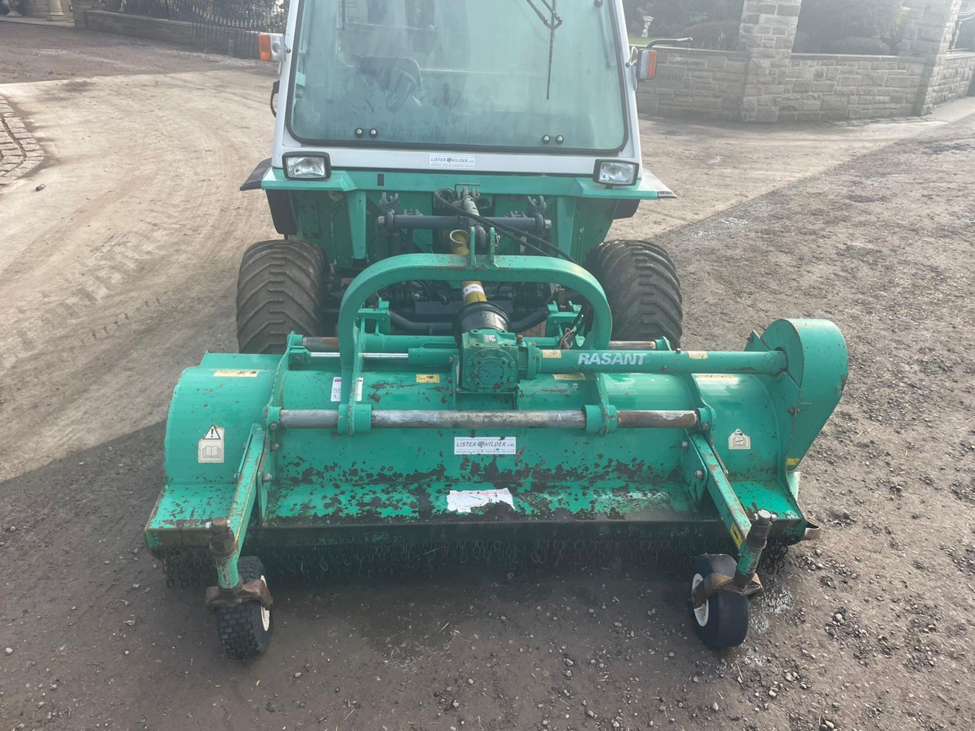 2005 RASANT AEBI KOMBI TRAC SQ BANK MOWER, RUNS, DRIVES AND CUTS, IN GOOD CONDITION *PLUS VAT* - Image 13 of 19