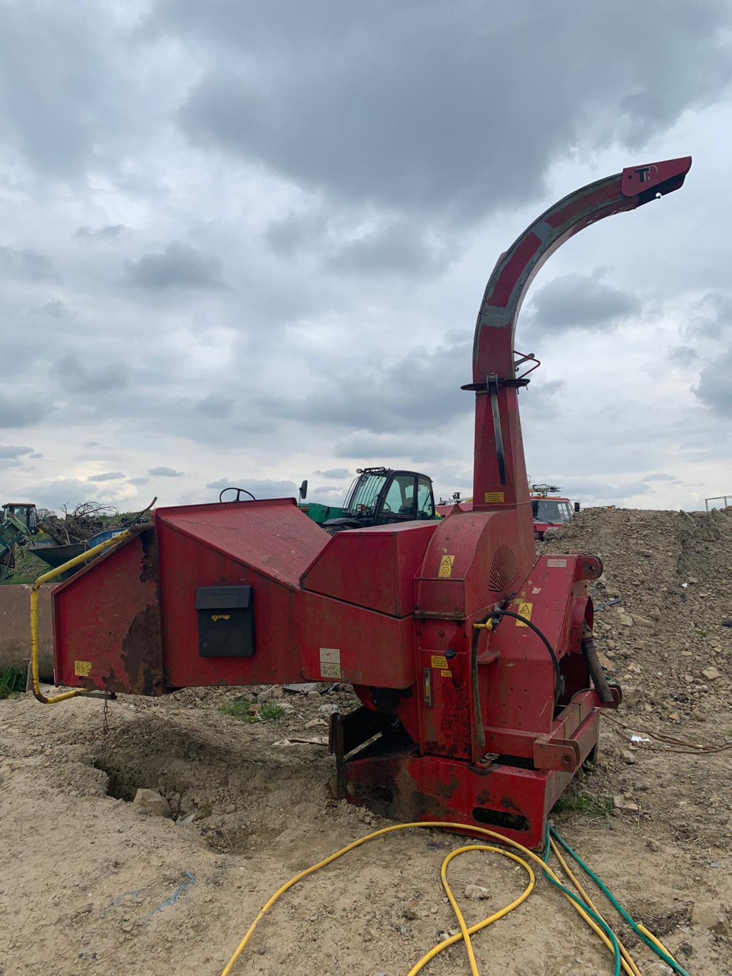 2007 TP 250 PTO WOOD CHIPPER WITH HYDRAULIC INFEED *PLUS VAT*