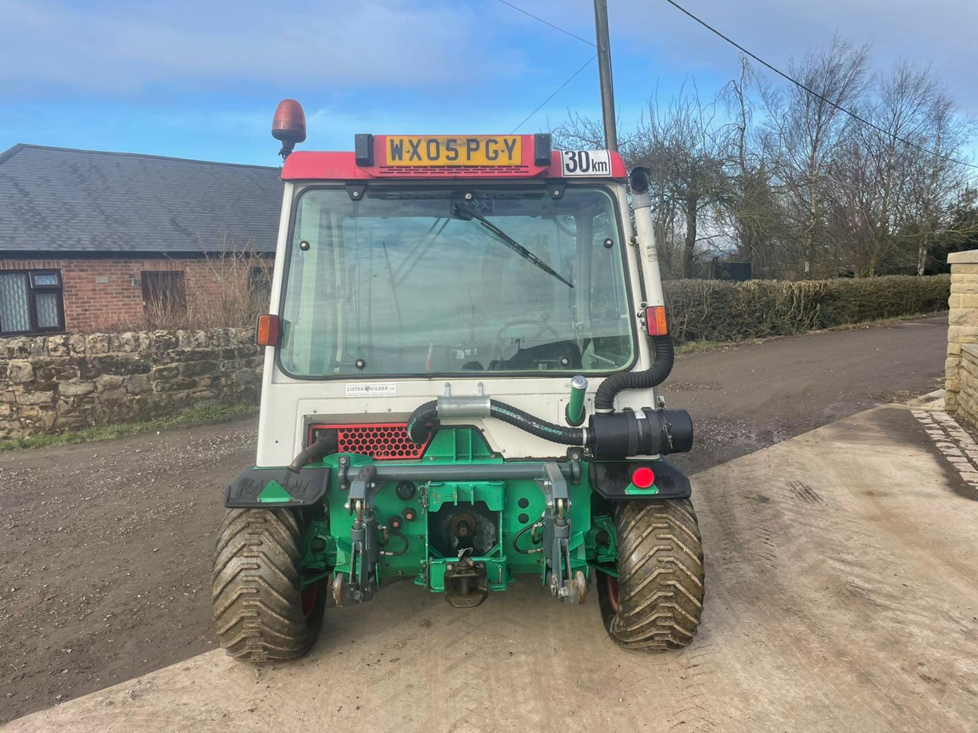 2005 RASANT AEBI KOMBI TRAC SQ BANK MOWER, RUNS, DRIVES AND CUTS, IN GOOD CONDITION *PLUS VAT* - Image 7 of 19