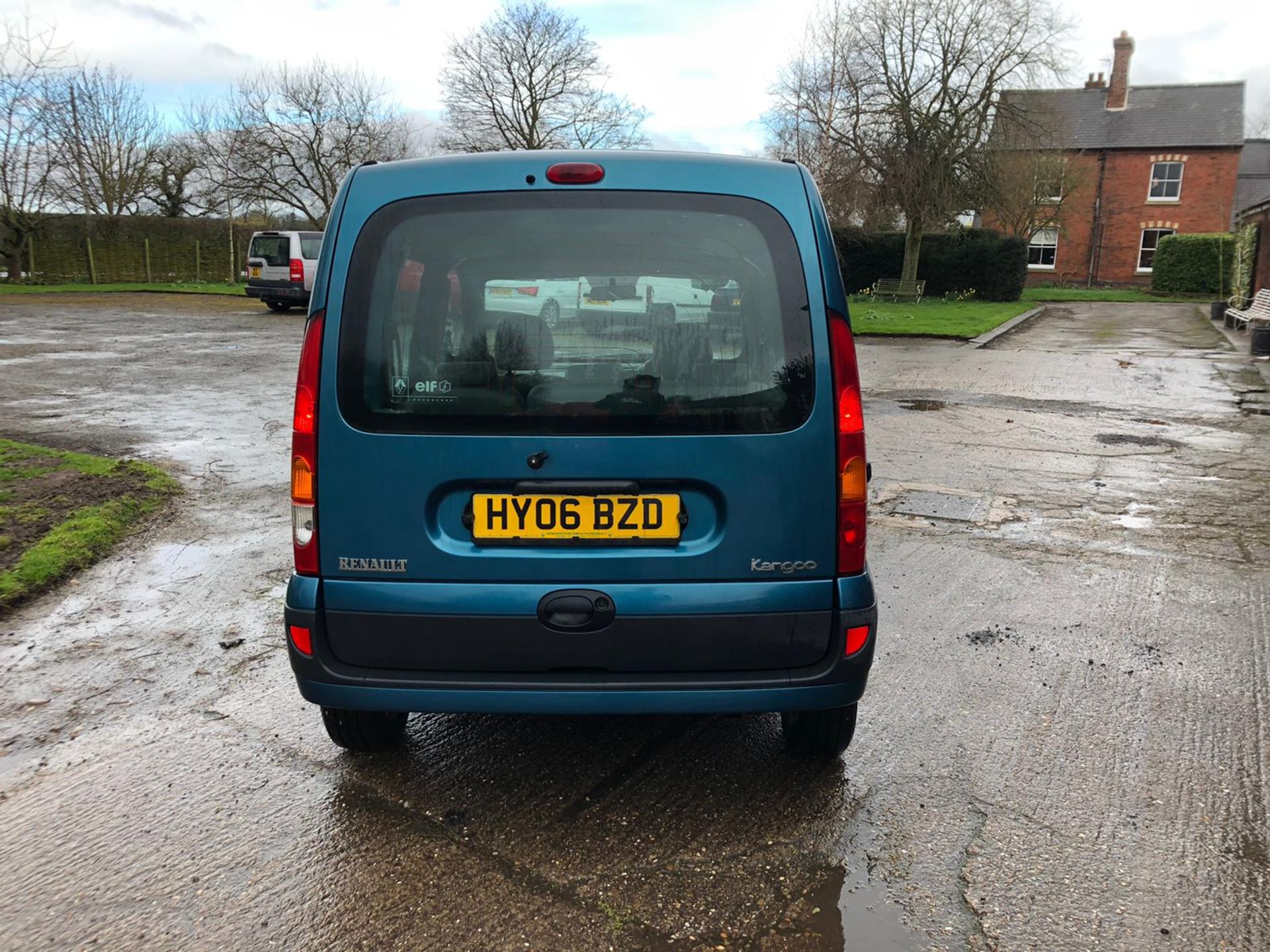 2006/06 REG RENAULT KANGOO EXPRESSION 1.6 PETROL AUTOMATIC BLUE, SHOWING 3 FORMER KEEPERS *no VAT* - Image 5 of 13