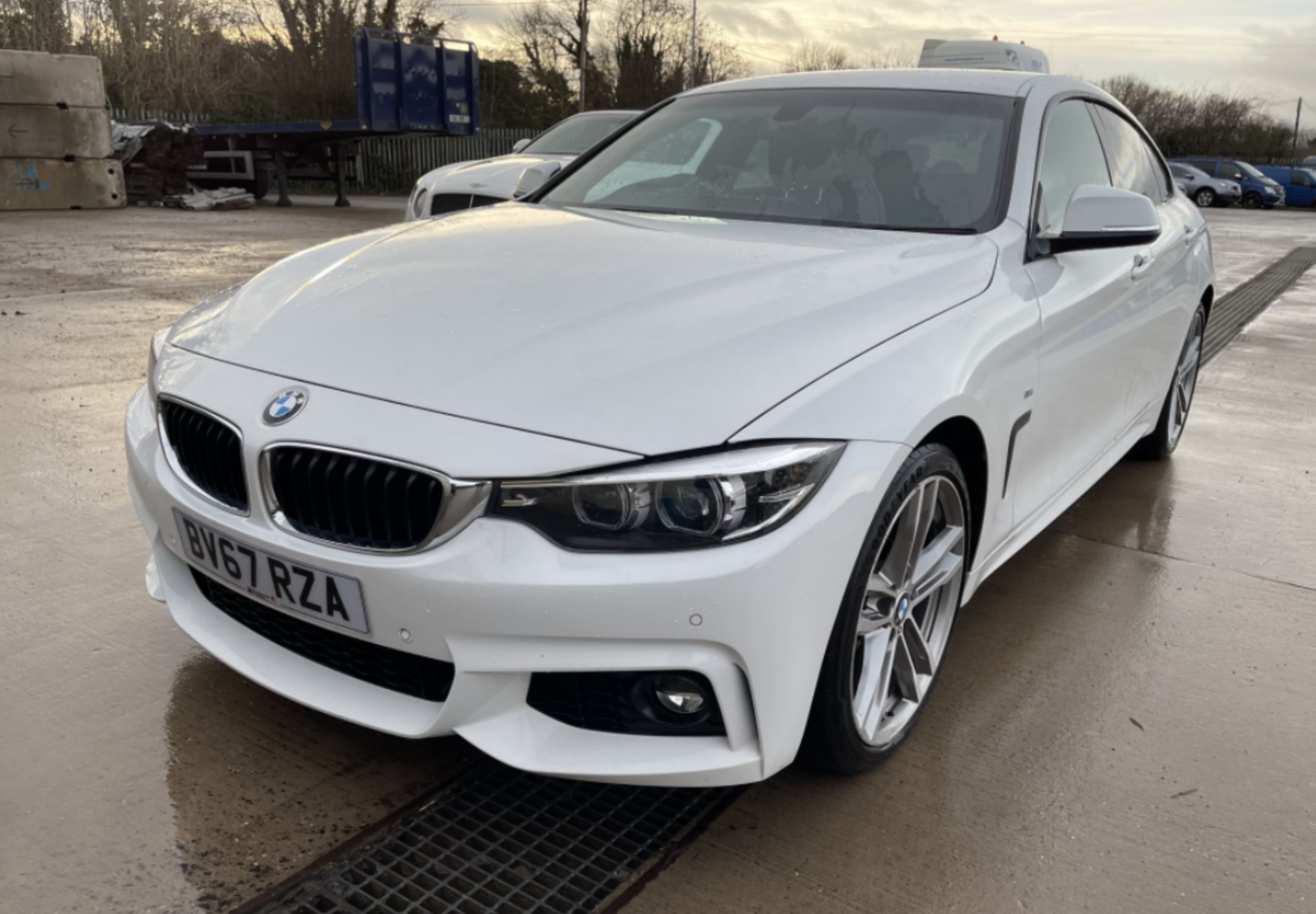 2017/67 REG BMW 420D GRAN COUPE M SPORT 2.0 DIESEL AUTOMATIC WHITE COUPE - no reserve! - Image 4 of 29