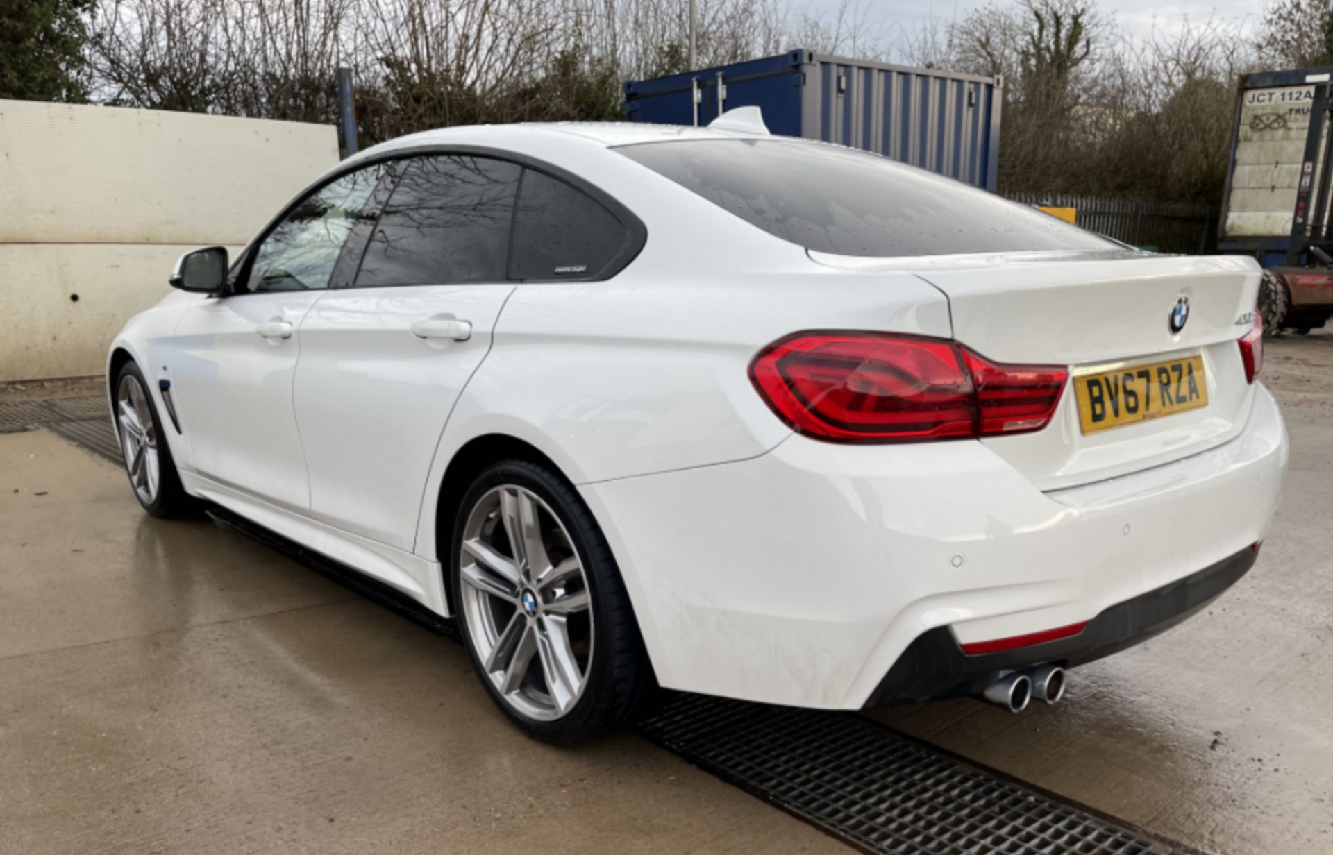 2017/67 REG BMW 420D GRAN COUPE M SPORT 2.0 DIESEL AUTOMATIC WHITE COUPE - no reserve! - Image 6 of 29