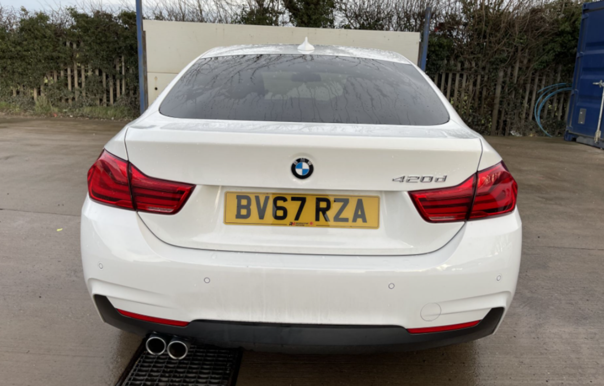 2017/67 REG BMW 420D GRAN COUPE M SPORT 2.0 DIESEL AUTOMATIC WHITE COUPE - no reserve! - Image 9 of 29