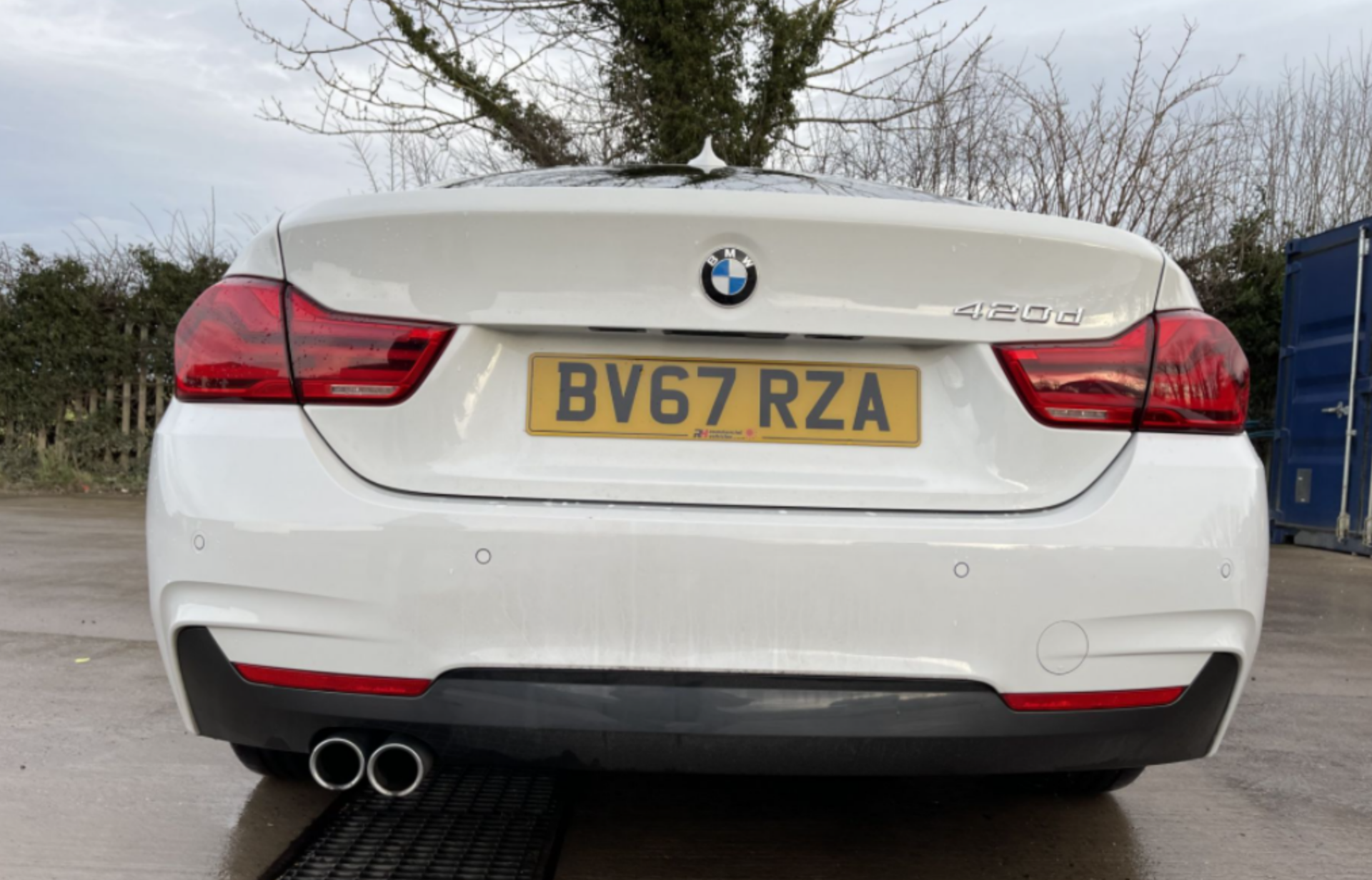 2017/67 REG BMW 420D GRAN COUPE M SPORT 2.0 DIESEL AUTOMATIC WHITE COUPE - no reserve! - Image 8 of 29