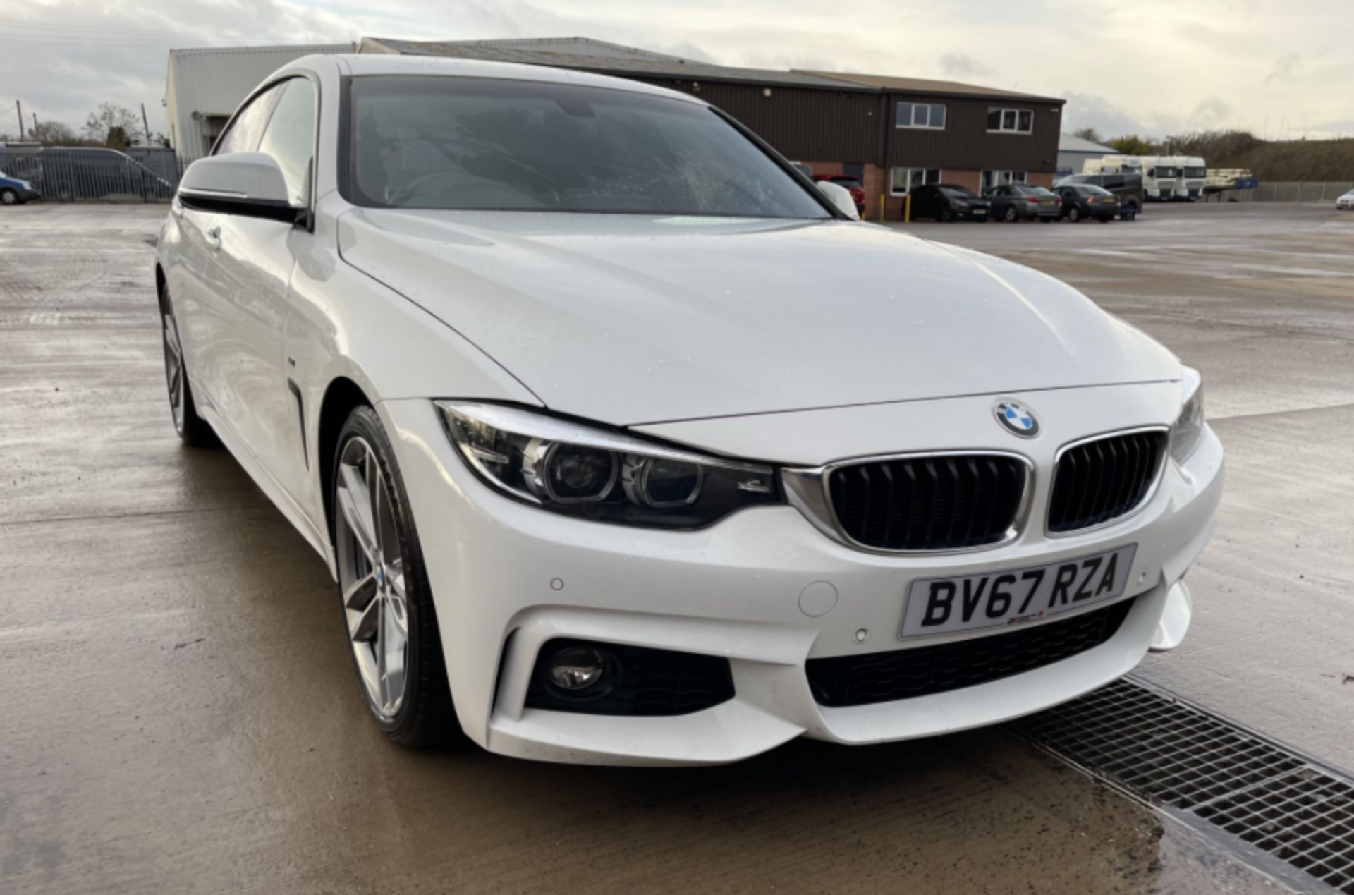 2017/67 REG BMW 420D GRAN COUPE M SPORT 2.0 DIESEL AUTOMATIC WHITE COUPE - no reserve! - Image 5 of 29