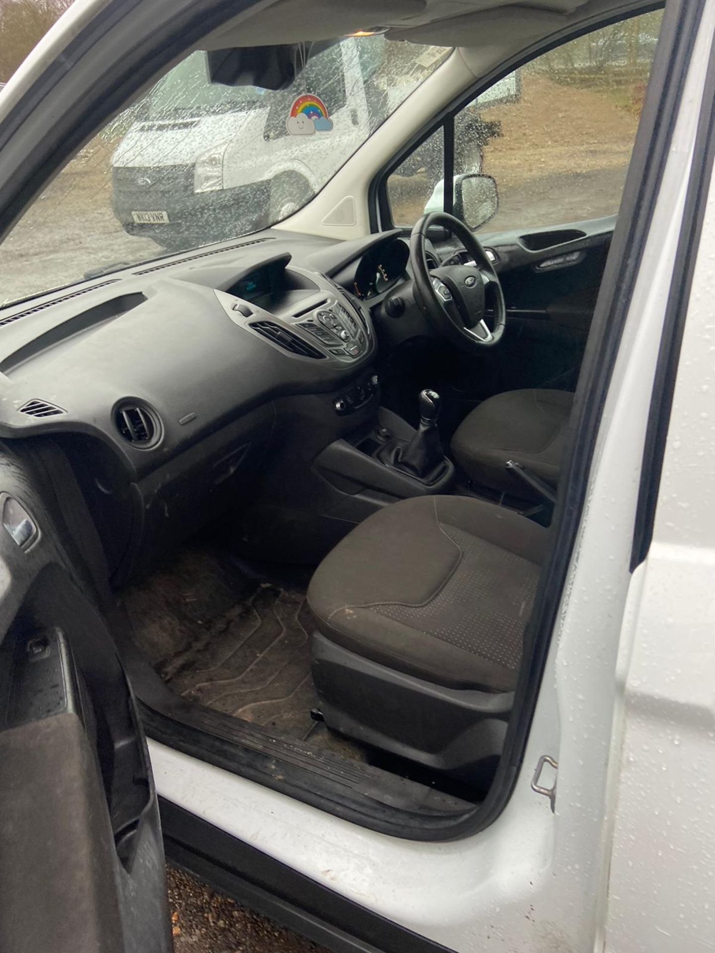 2017/67 REG FORD TRANSIT COURIER TREND TDCI 1.5 DIESEL WHITE PANEL VAN, SHOWING 0 FORMER KEEPERS - Image 12 of 12