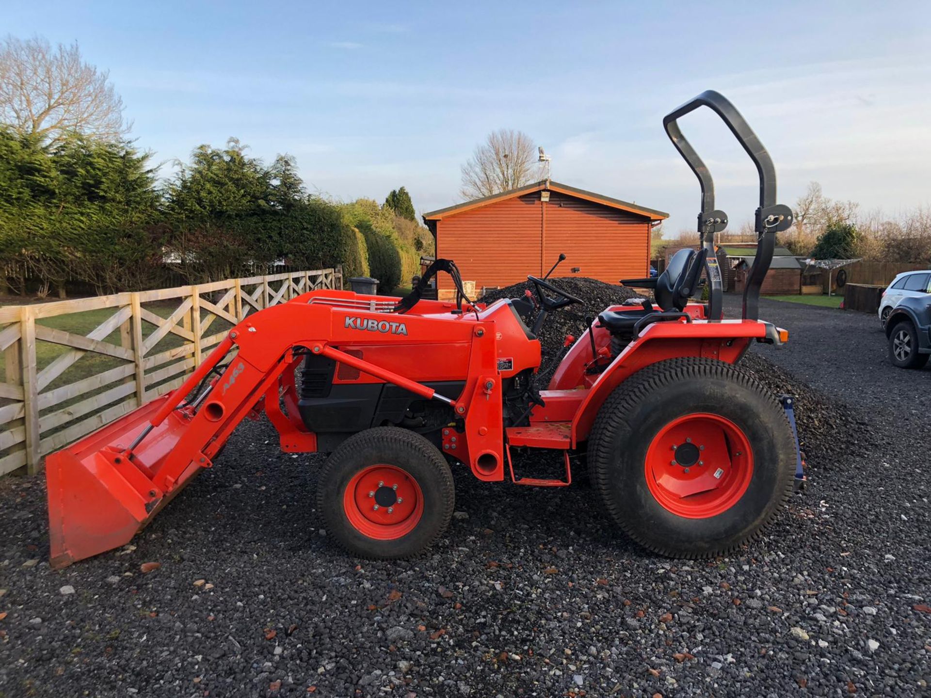 2017 Kubota compact tractor , only 280 hours, light use on a golf course. *no VAT*