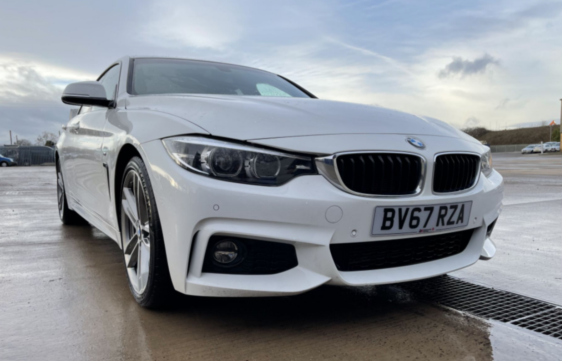 2017/67 REG BMW 420D GRAN COUPE M SPORT 2.0 DIESEL AUTOMATIC WHITE COUPE - no reserve! - Image 7 of 29