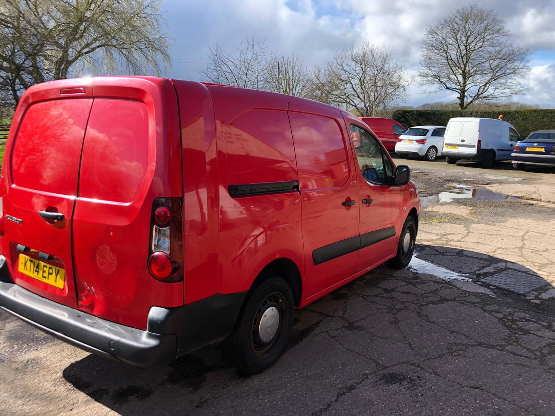 2014/14 REG PEUGEOT PARTNER 750 S L2 HDI 1.6 DIESEL PANEL VAN, SHOWING 0 FORMER KEEPERS *PLUS VAT* - Image 6 of 10