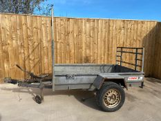 LOGIC QUAD TRAILER, DIRECT EX COUNCIL, ROAD LEGAL, TOWS VERY WELL LIGHTS & BRAKES WORKING *PLUS VAT*