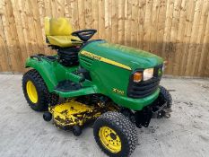 JOHN DEERE X748 4WD DIESEL RIDE ON MOWER COMPACT TRACTOR *PLUS VAT*