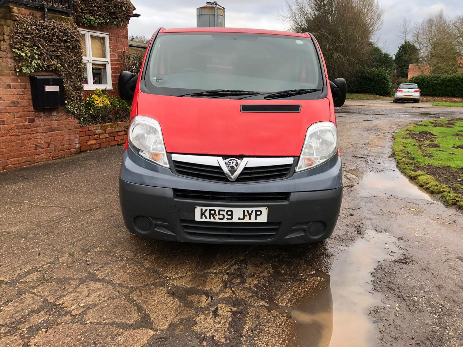 2009/59 REG VAUXHALL VIVARO 2700 CDTI SWB 2.0 DIESEL PANEL VAN, SHOWING 0 FORMER KEEPERS *PLUS VAT* - Image 2 of 9