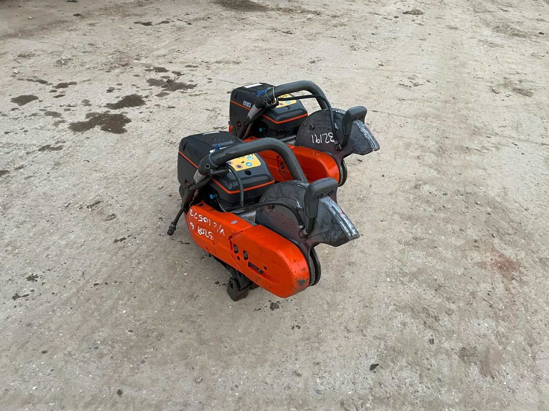 2017 HUSQVARNA K760 DISC CUTTER RUNS AND WORKS, IN USED BUT GOOD CONDITION *NO VAT* - Image 2 of 4