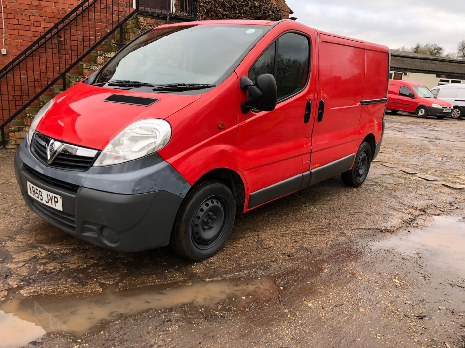 2009/59 REG VAUXHALL VIVARO 2700 CDTI SWB 2.0 DIESEL PANEL VAN, SHOWING 0 FORMER KEEPERS *PLUS VAT* - Image 3 of 9