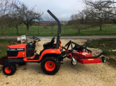 2006 KUBOTA BX2200 c/w 2020 FLAIL AND 2020 ROTAVATOR (IN PAGEAS - MID FRANCE) NO VAT ! package deal