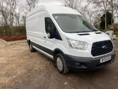 2015/65 REG FORD TRANSIT 350 2.2 DIESEL WHITE PANEL VAN, SHOWING 0 FORMER KEEPERS *PLUS VAT*