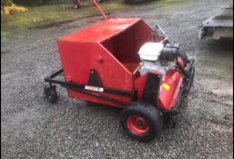 LOGIC TOWBEHIND SWEEPER, RUNS AND WORKS, CLEAN MACHINE, GOOD CONDITION, SUITABLE FOR ATV *NO VAT*