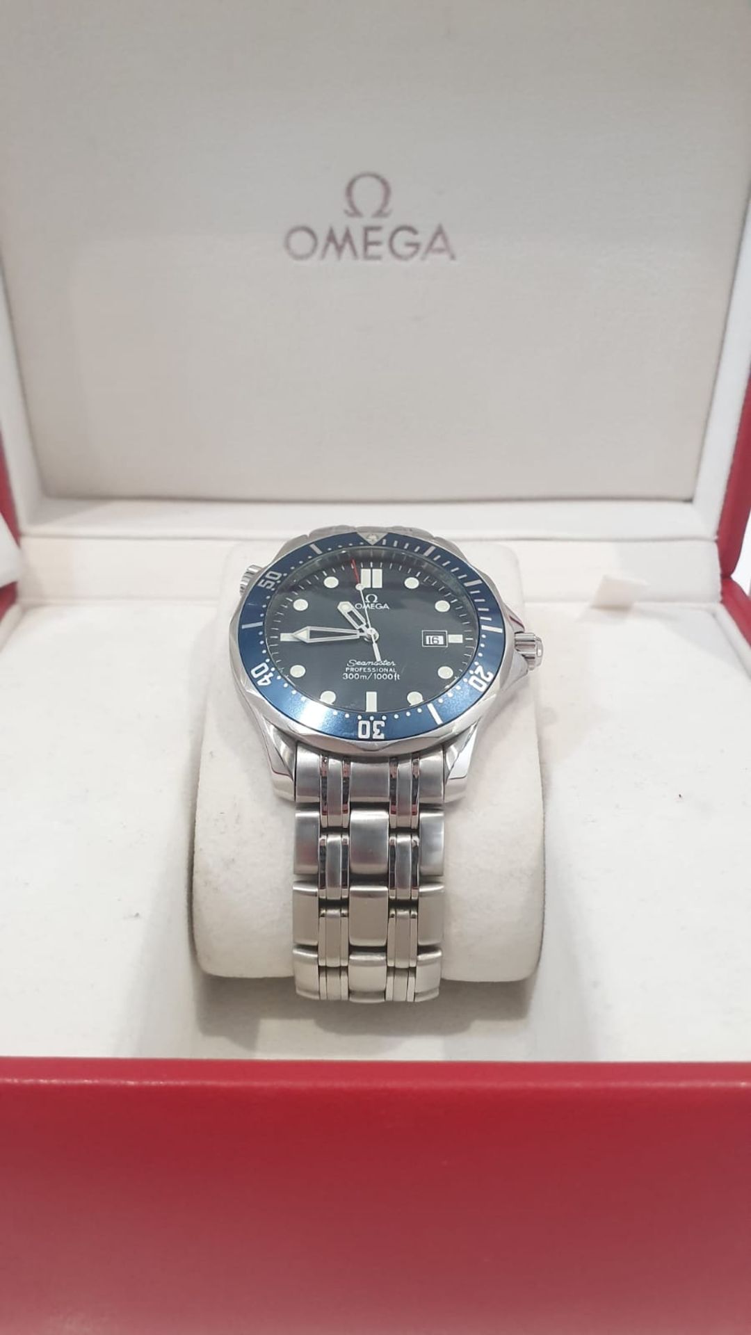 Omega Seamaster 41mm Full Size JAMES BOND Wave Dial Mens Watch NO VAT - Image 4 of 11