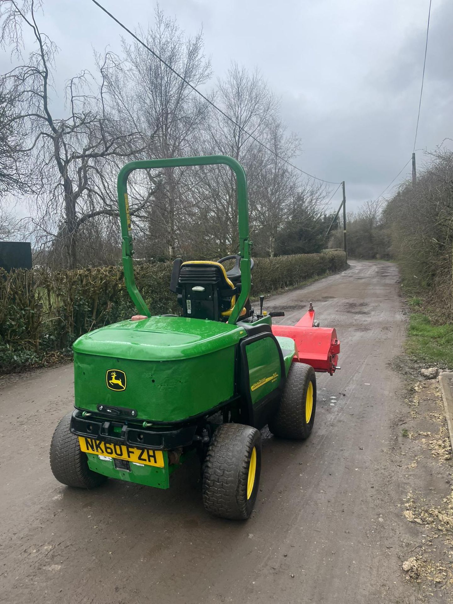 JOHN DEERE 1545 SERIES 2 4x4 WITH FLAIL ATTACHMENT ROAD REGISTERED *PLUS VAT* - Image 3 of 6