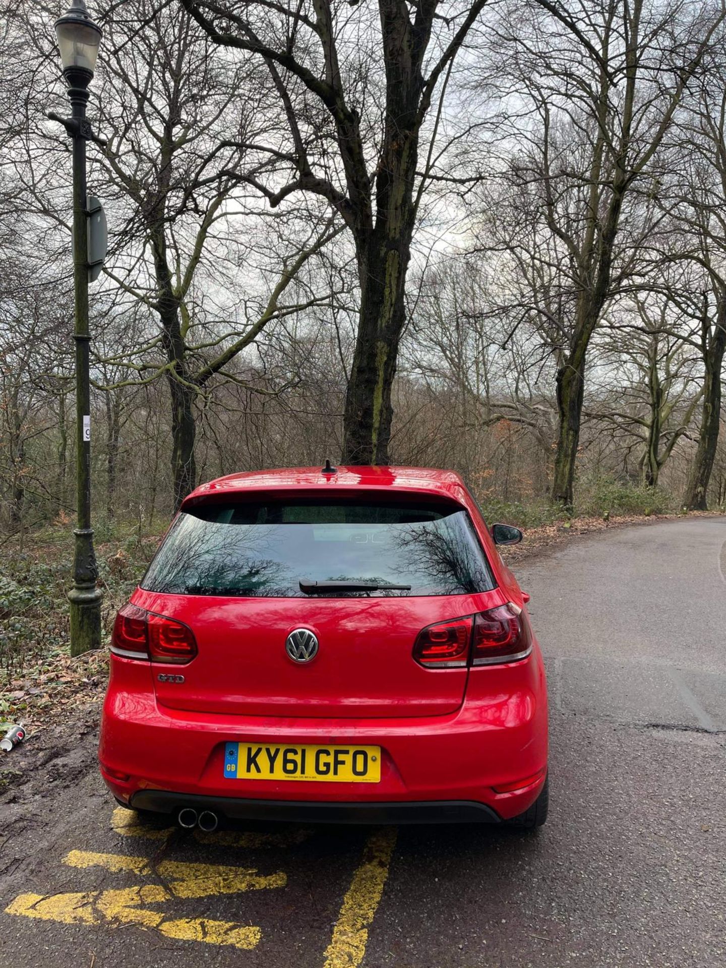 2011/61 REG VOLKSWAGEN GOLF GTD 2.0 DIESEL RED 5 DOOR HATCHBACK, SHOWING 8 FORMER KEEPERS *NO VAT* - Image 5 of 10