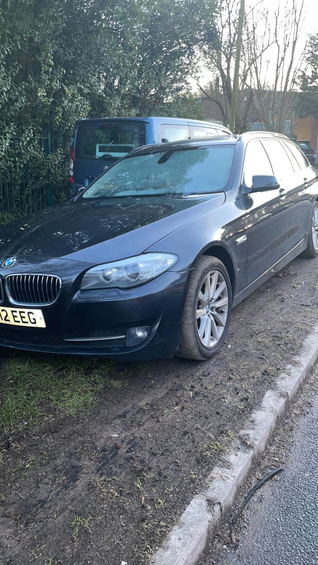 2012/12 REG BMW 520D SE AUTO 2.0 DIESEL BLACK ESTATE, SHOWING 2 FORMER KEEPERS *NO VAT* - Image 3 of 14