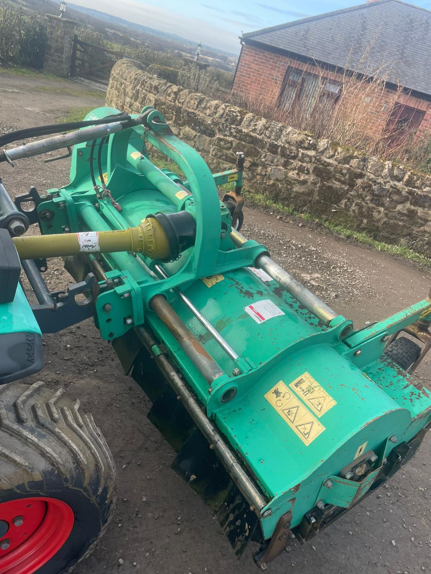 2005 RASANT AEBI KOMBI TRAC SQ BANK MOWER, RUNS, DRIVES AND CUTS, IN GOOD CONDITION *PLUS VAT* - Image 8 of 19