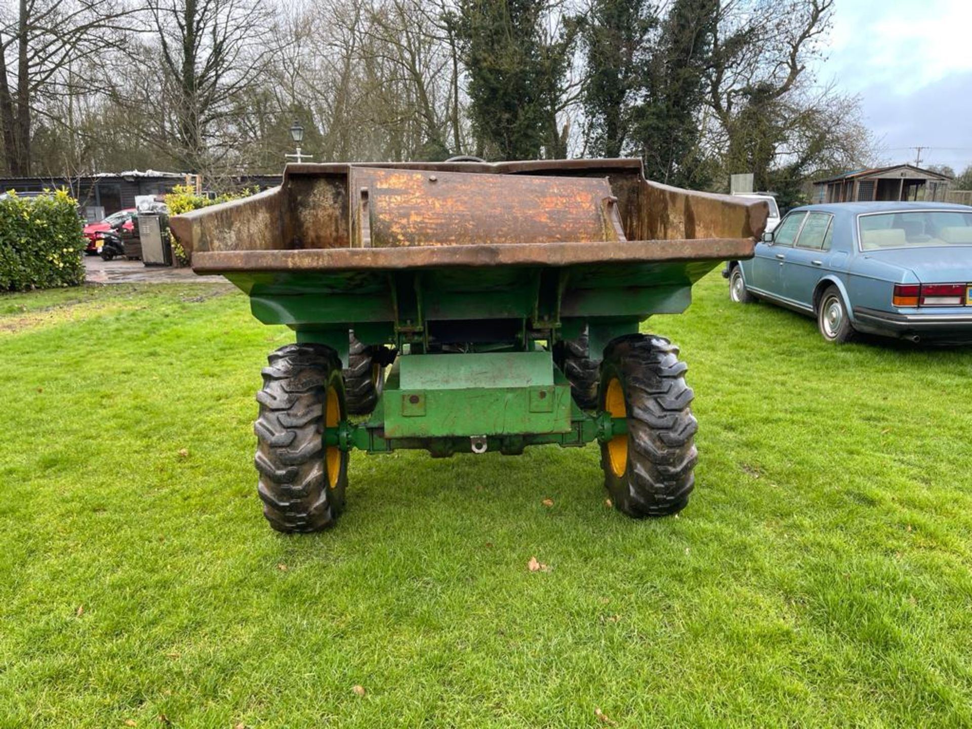 1989 BENFORD /THWAITES GREEN 3 TONNE 4X4 DUMPER *PLUS VAT* - Image 2 of 9