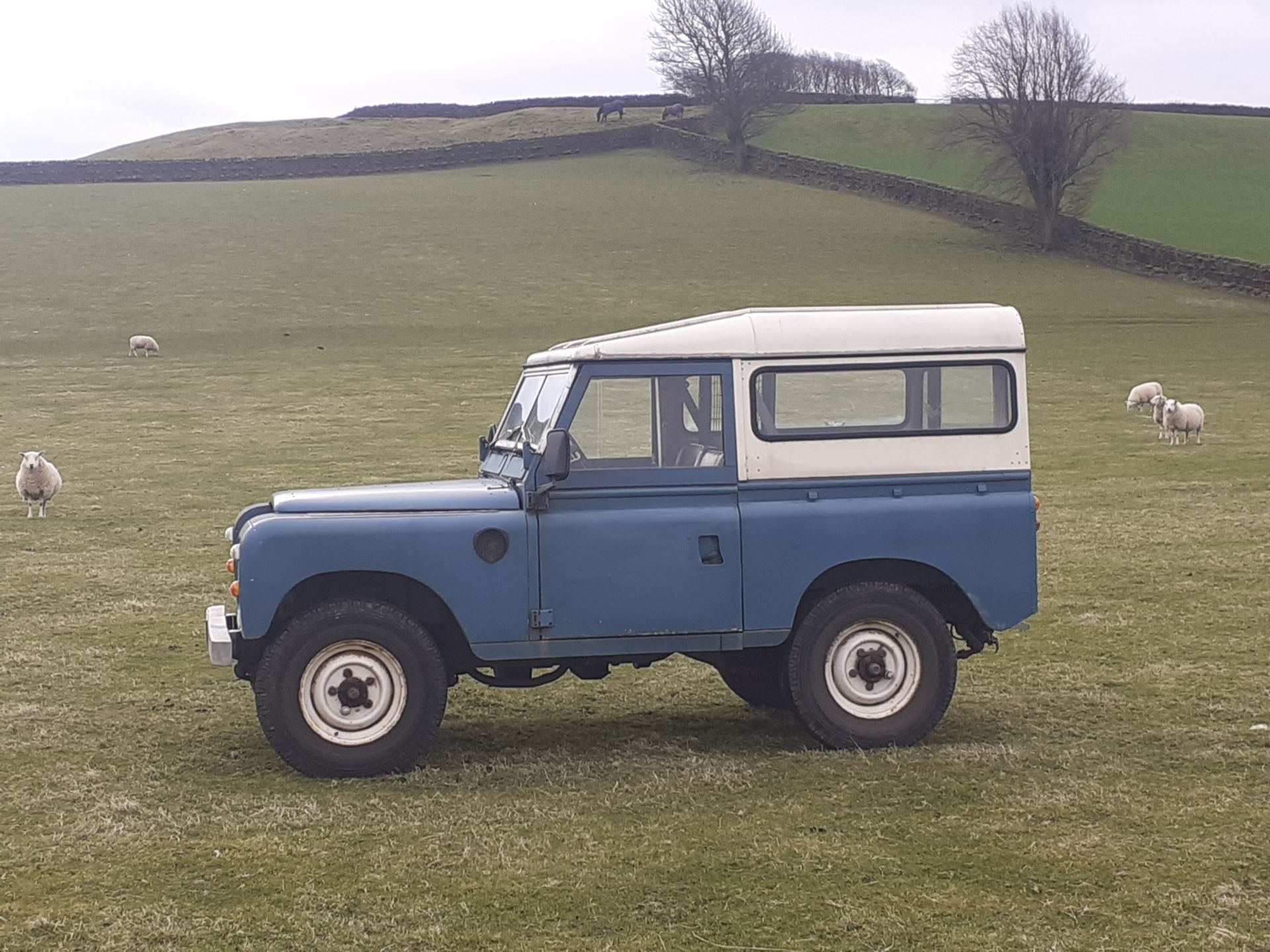 1972 LAND ROVER 88" - 4 CYL 2.5 DIESEL NATURALLY ASPIRATED, DRIVES AS IT SHOULD, WONDERFUL PATINA - Image 5 of 15
