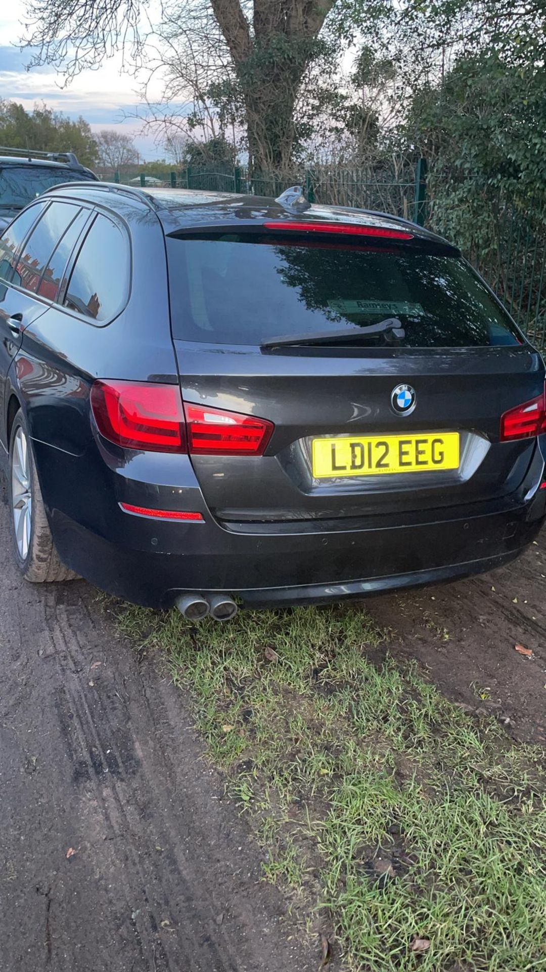 2012/12 REG BMW 520D SE AUTO 2.0 DIESEL BLACK ESTATE, SHOWING 2 FORMER KEEPERS *NO VAT* - Image 7 of 14