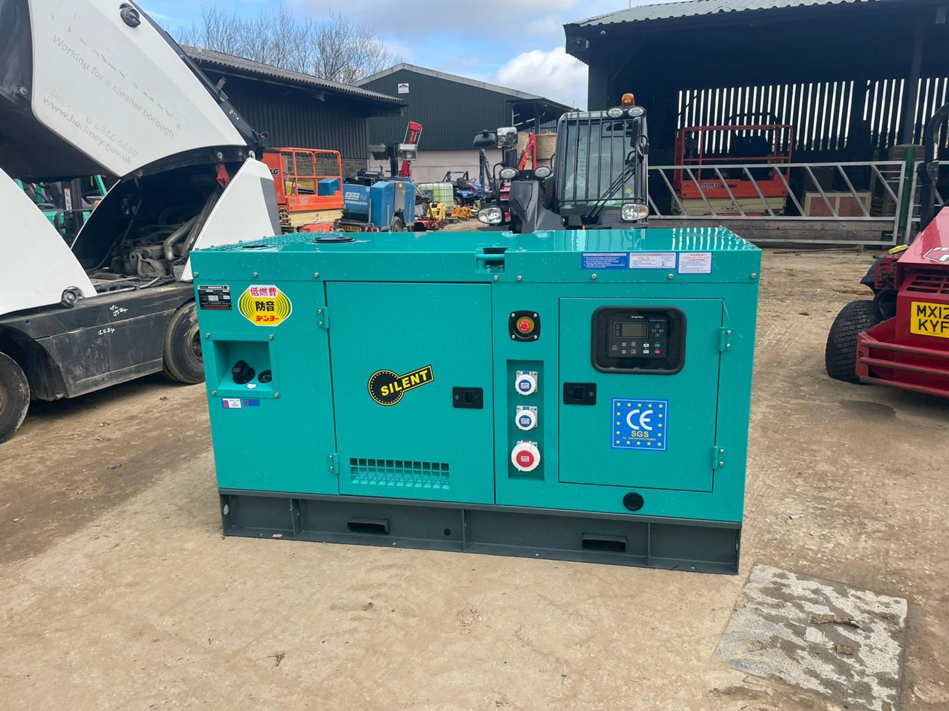 BRAND NEW AND UNUSED 50KVA GENERATOR, 4 CYLINDER ENGINE, CHOICE OF 2 *PLUS VAT*