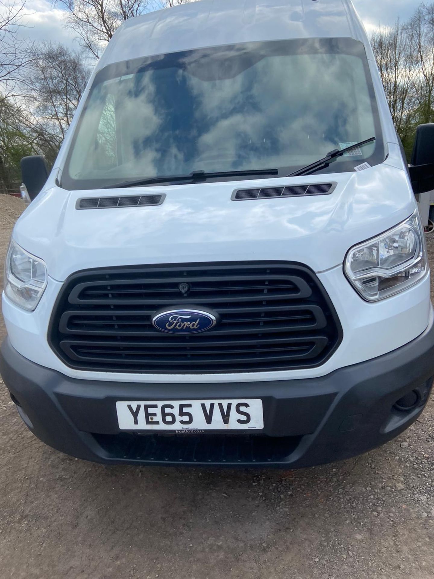 2015/65 REG FORD TRANSIT 350 2.2 DIESEL WORKSHOP PANEL VAN, SHOWING 0 FORMER KEEPERS *PLUS VAT* - Image 2 of 14