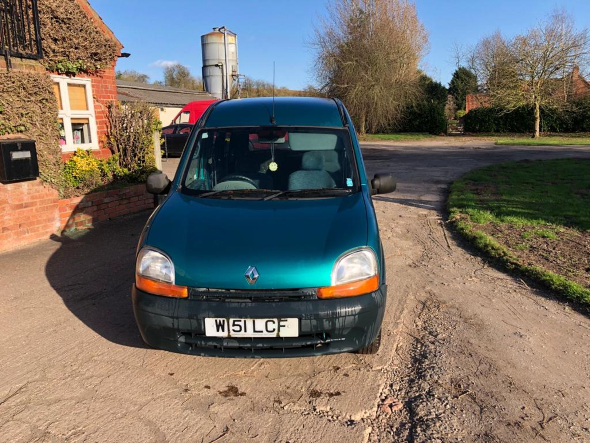 2000/W REG RENAULT KANGOO RN 1.4 PETROL GREEN WHEELCHAIR ACCESS VEHICLE *NO VAT* - Image 3 of 7