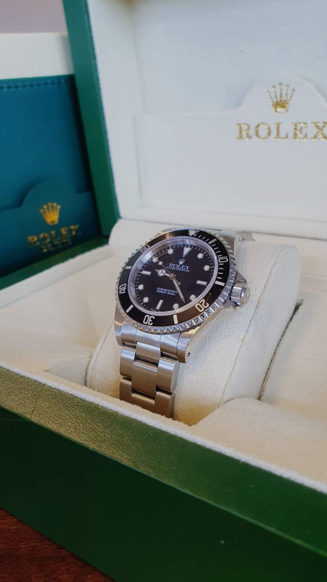 ROLEX SUBMARINER K SERIES STEEL FINISH WATCH NO VAT - Image 7 of 9