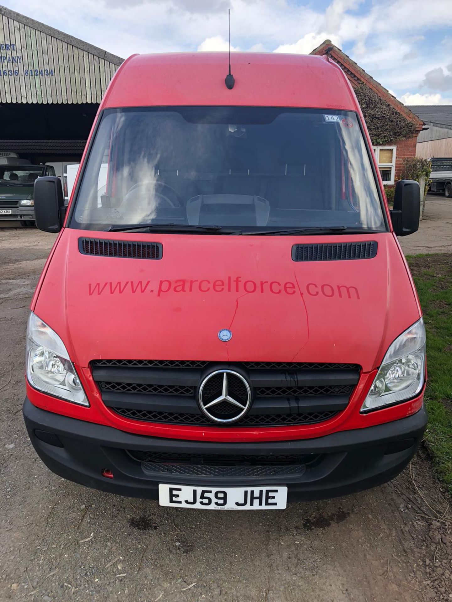 2010/59 REG MERCEDES SPRINTER 311 CDI LWB 2.2 DIESEL RED PANEL VAN, SHOWING 0 FORMER KEEPERS *NO VAT - Image 2 of 13