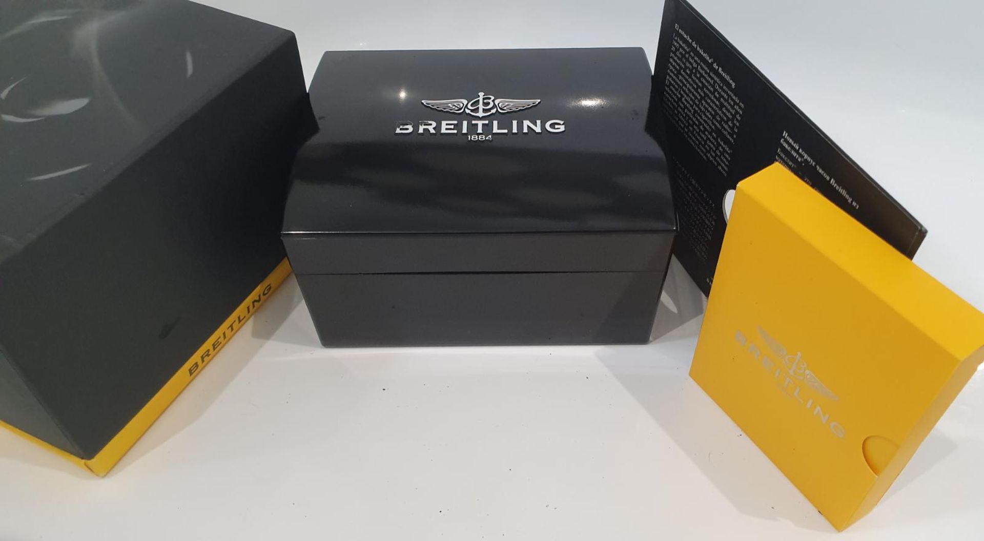 BREITLING CHRONOMAT 40mm MENS WATCH BOX MINT CONDITION NO VAT - Image 12 of 14