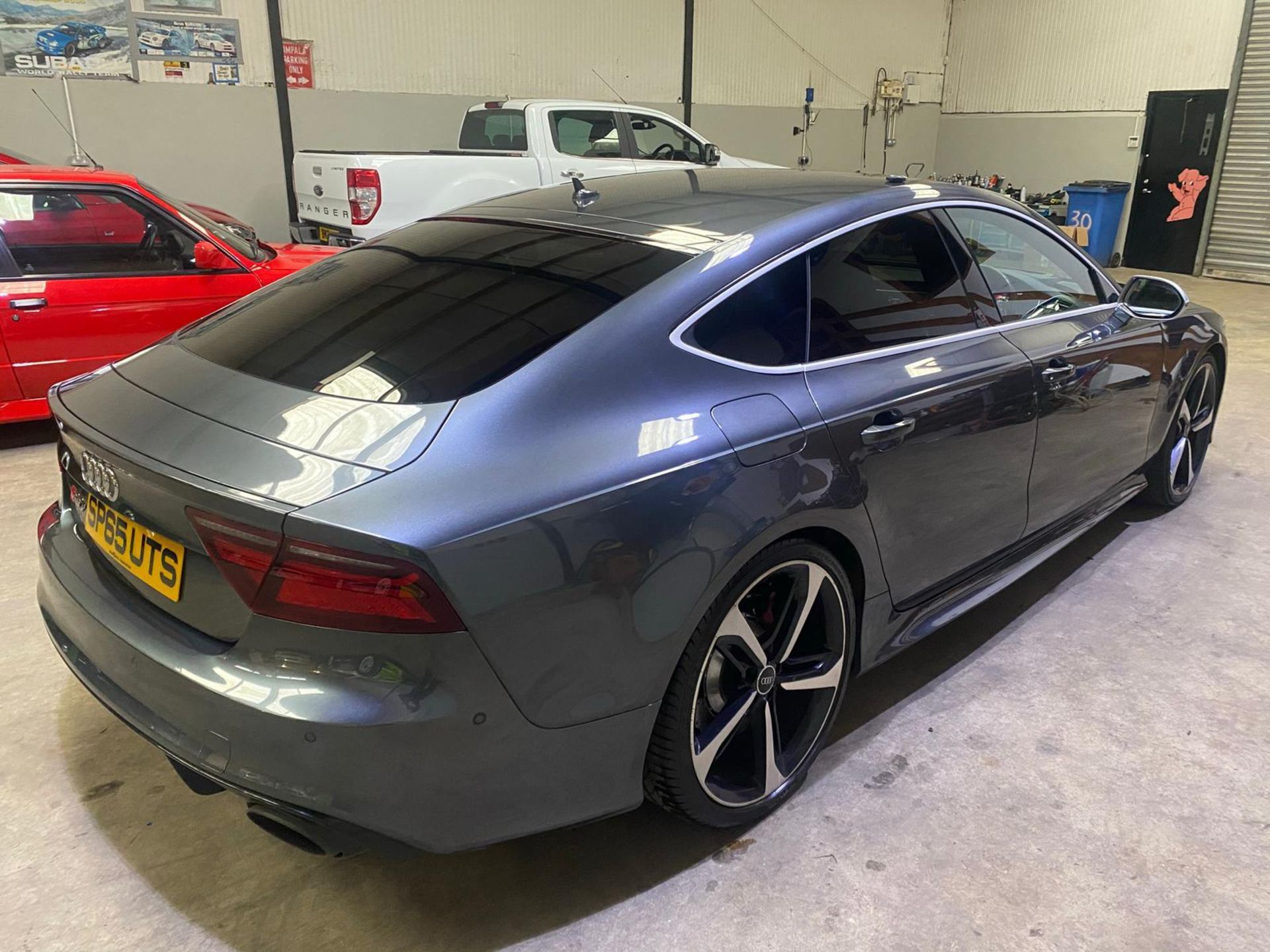 2015/65 REG AUDI RS7 TFSI V8 QUATTRO 4.0 PETROL AUTO GREY 5 DOOR, AUDI HISTORY, NEW BRAKES *NO VAT* - Image 4 of 9