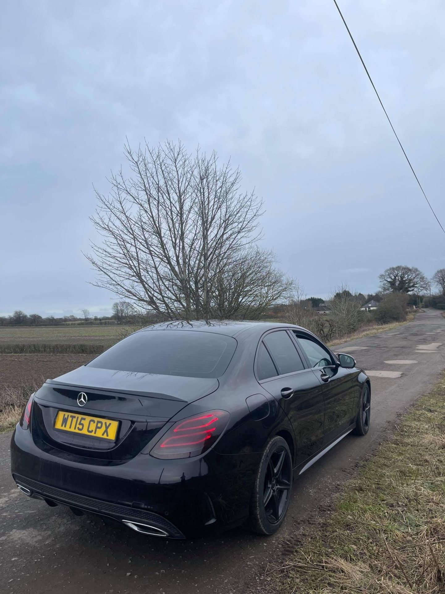 2015 MERCEDES-BENZ C300 AMG LINE BLUETEC HYBRID A, BLACK, AUTOMATIC, ELECTRIC DIESEL, NO VAT - Image 5 of 13