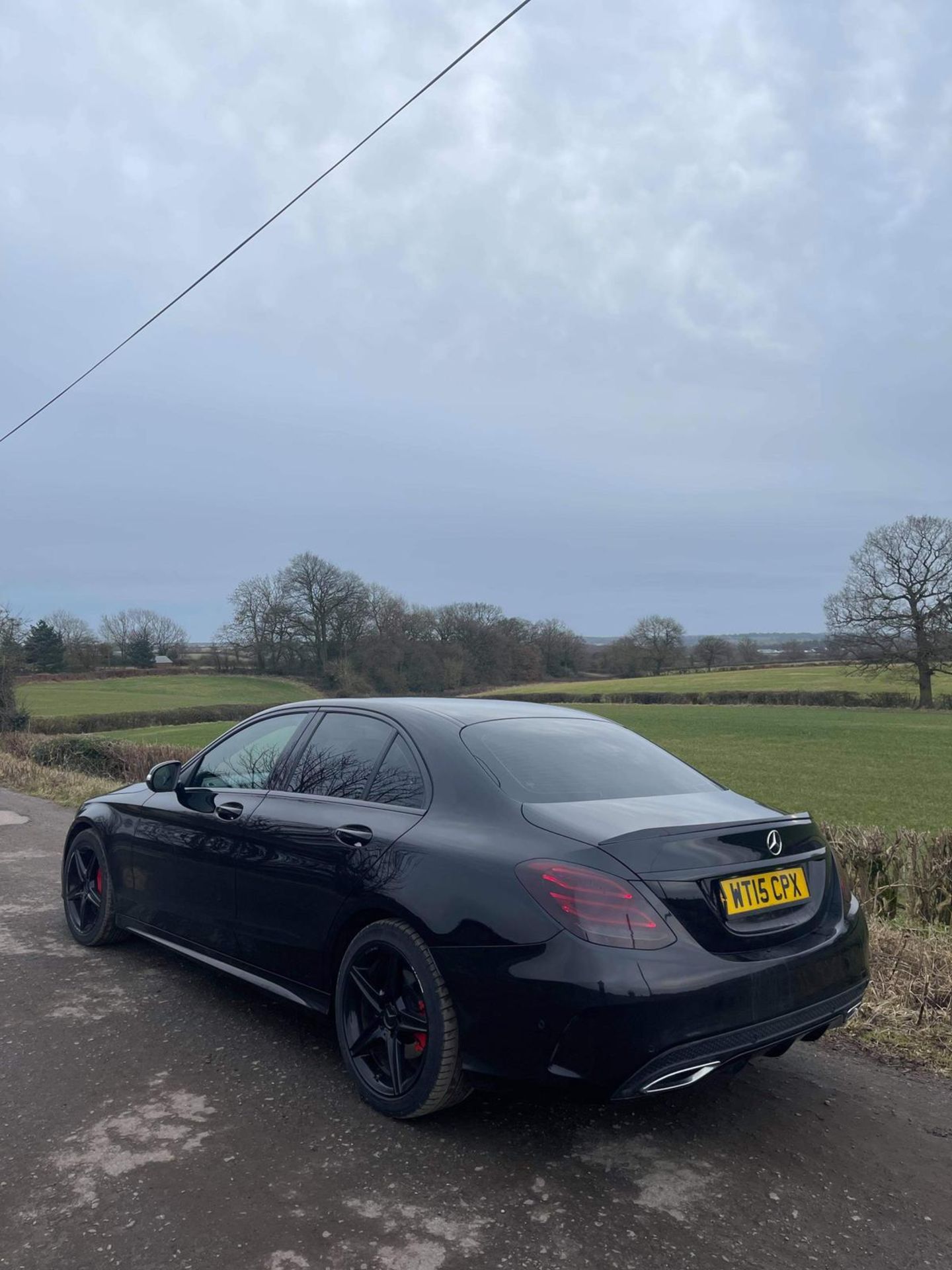 2015 MERCEDES-BENZ C300 AMG LINE BLUETEC HYBRID A, BLACK, AUTOMATIC, ELECTRIC DIESEL, NO VAT - Image 6 of 13