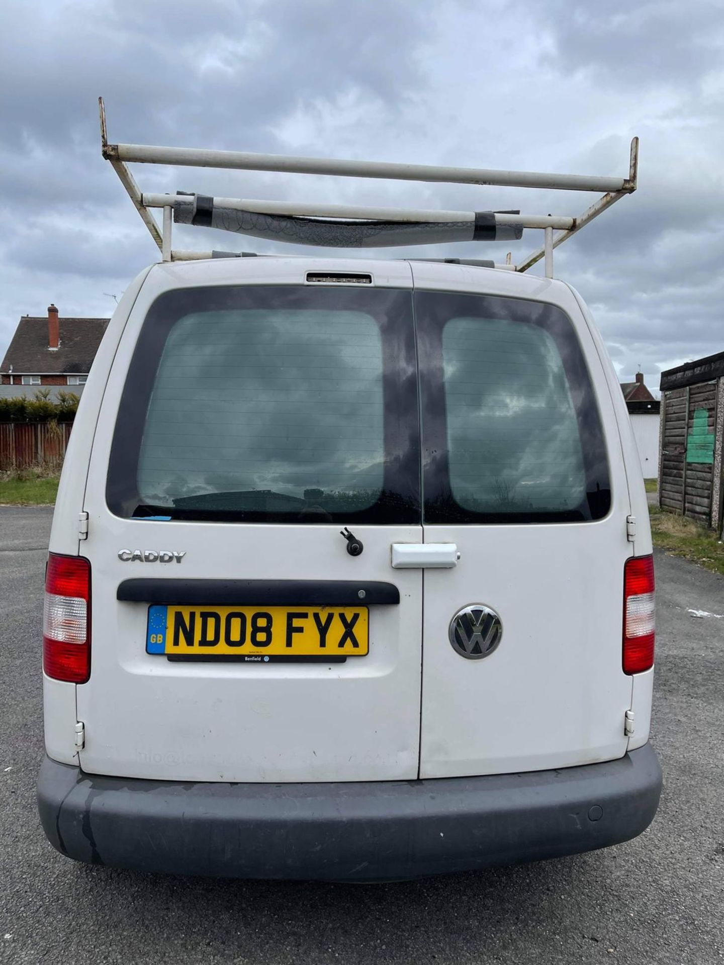 2008 VOLKSWAGEN CADDY 69PS SDI, 2.0 DIESEL, WHITE, SHOWING 3 FORMER KEEPERS, NO VAT - Image 13 of 13