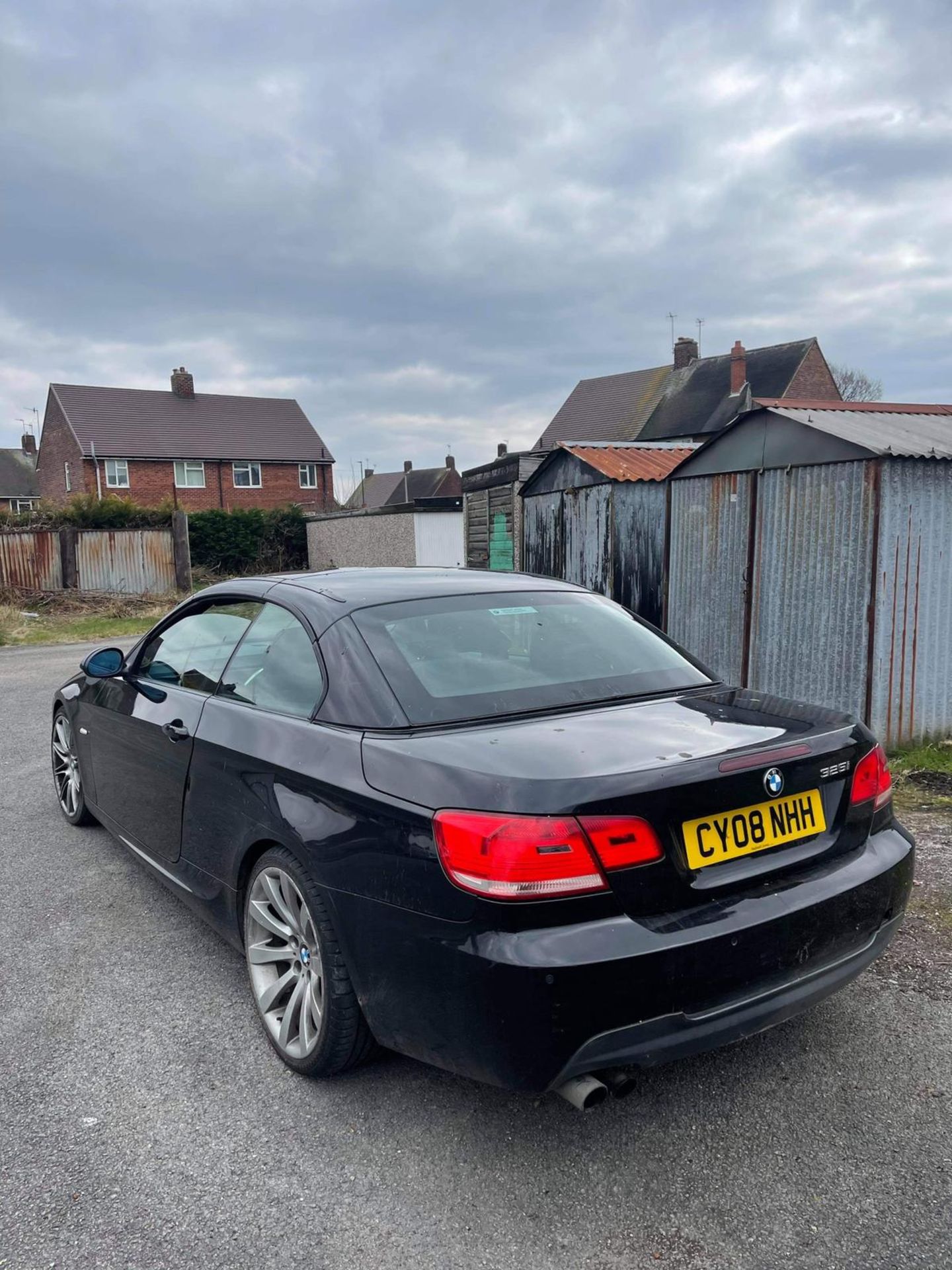 2008 BMW 3251 M SPORT CONVERTIBLE, 3.0 ENGINE, BLACK, MANUAL PETROL, CATEGORY N VDI CHECKED, NO VAT - Image 6 of 11