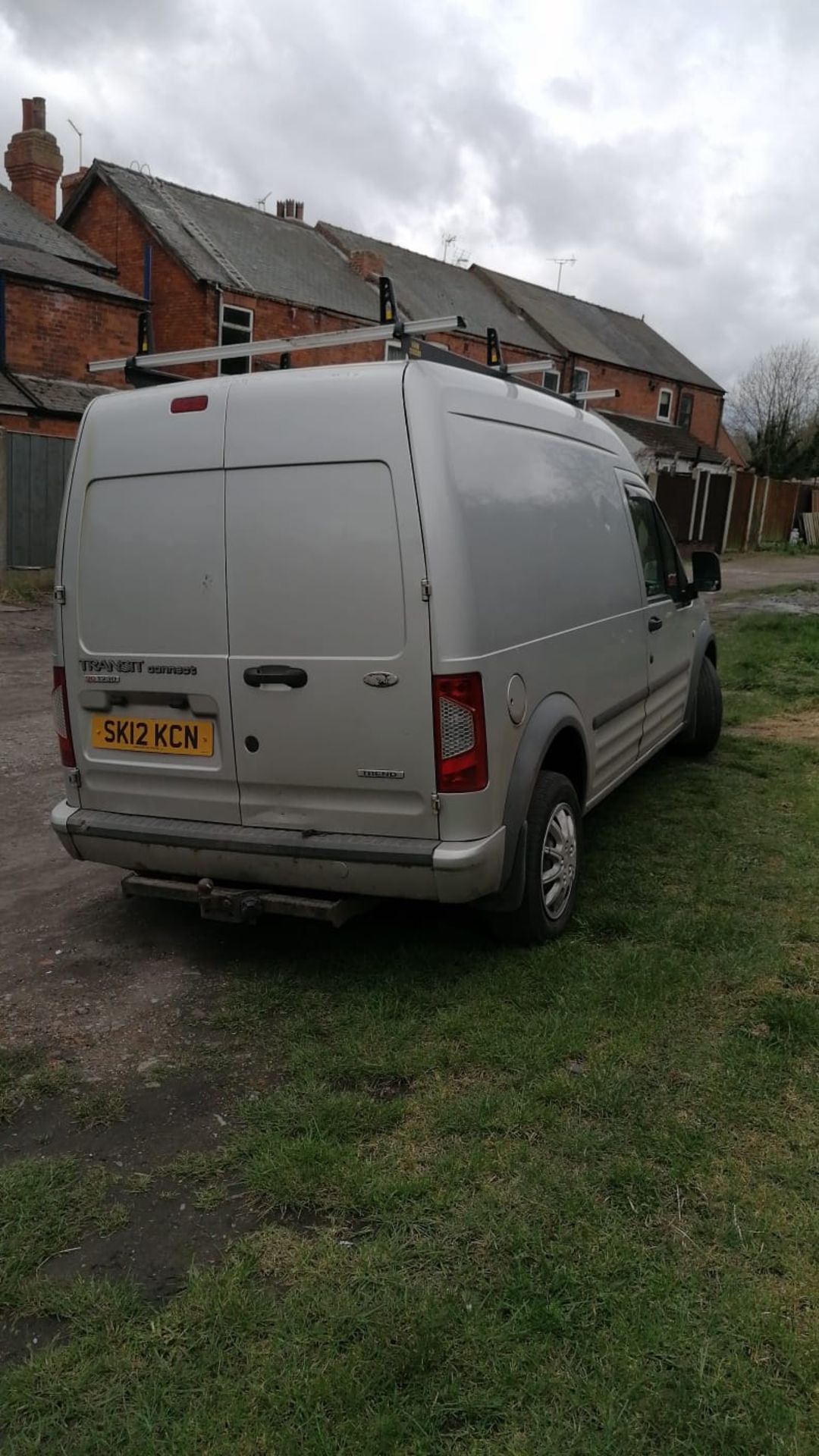 2012 FORD TRANSIT CONNECT 90 T230 TREND, SILVER, DEISEL, 2 PREVIOUS KEEPERS, NO VAT - Image 3 of 3