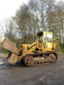 CATERPILLAR 951C DOZER/DROTT, RUNS, DRIVES AND DIGS, 4 IN 1 BUCKET *PLUS VAT*