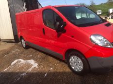 2013 VAUXHALL VIVARO 2900 ECOFLEX CDTI LWB, PANEL VAN, DIESEL, LOW MILEAGE *PLUS VAT*