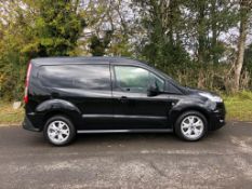 2018 FORD TRANSIT CONNECT 200 LIMITED, BLACK PANEL VAN, DIESEL, 0 PREVIOUS OWNERS *PLUS VAT*