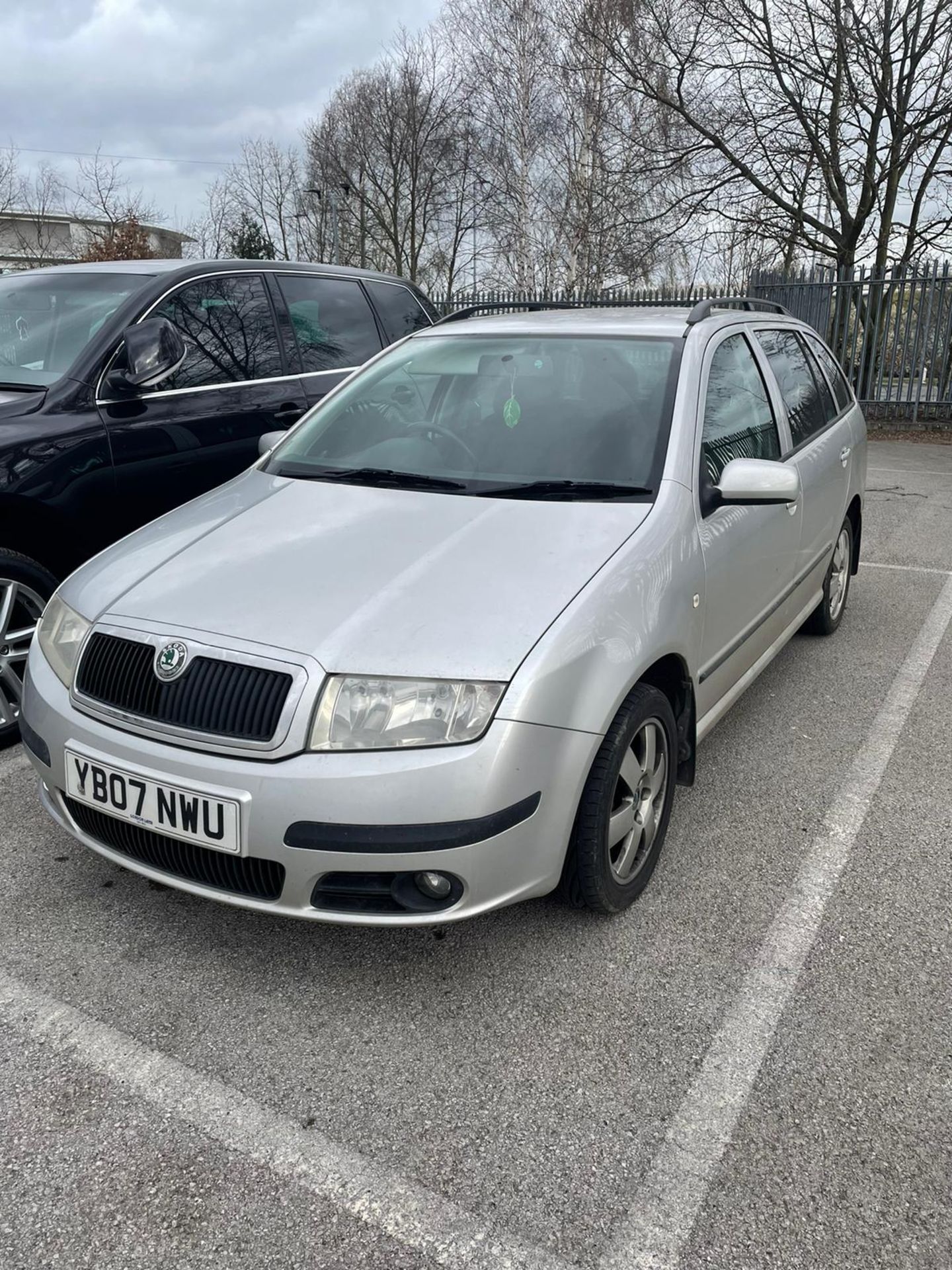 2007/07 REG SKODA FABIA BOHEMIA 16V 1.4 PETROL SILVER ESTATE, SHOWING 4 FORMER KEEPERS *NO VAT* - Image 3 of 12