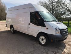 2013 FORD TRANSIT 125 T350 RWD, PANEL VAN, DIESEL, SHOWING 1 PREVIOUS KEEPER *PLUS VAT*