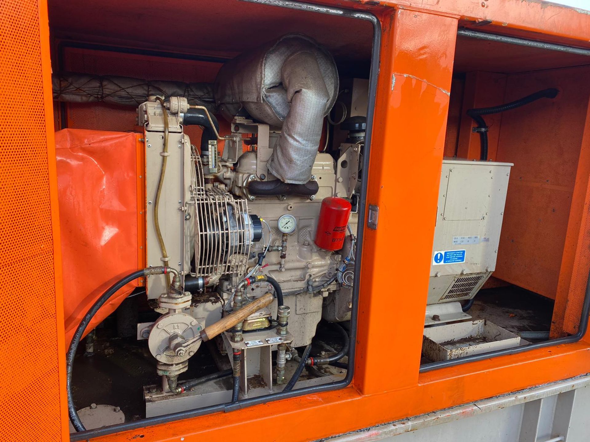 AGGREKO SILENT DIESEL GENERATOR, YEAR 2003, LOADING NO PROBLEM *PLUS VAT* - Image 7 of 7