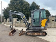 2016 VOLVO EC27 EXCAVATOR, RUNS, DRIVES AND DIGS, LOW 2870 HOURS, QUICK HITCH *PLUS VAT*