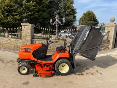 KUBOTA G18 RIDE ON MOWER, RUNS DRIVES AND CUTS, HYDROSTATIC, 3 CYLINDER DIESEL ENGINE *NO VAT*